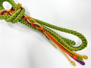 正絹　手組帯締め